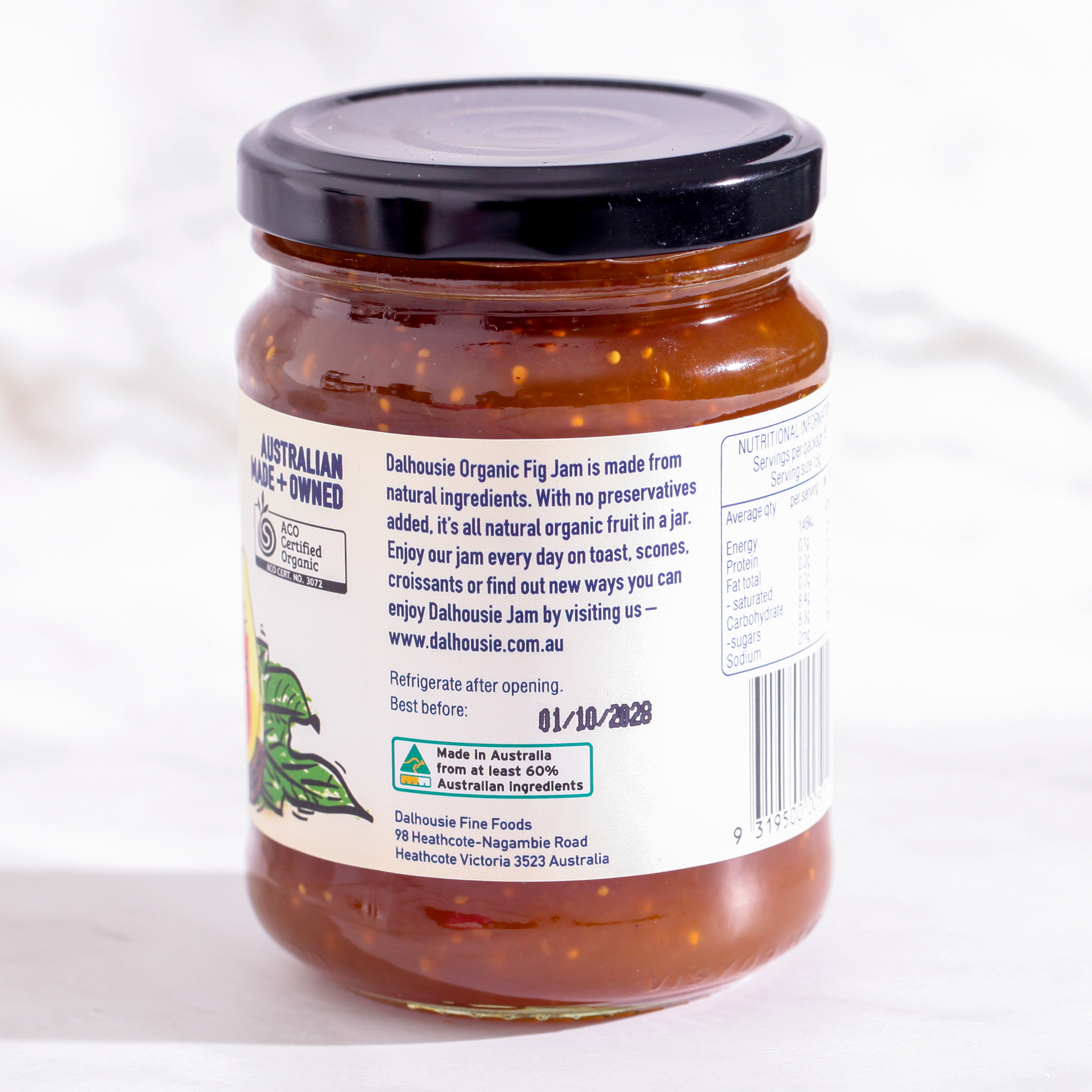 Organic Fig Jam - Dalhousie